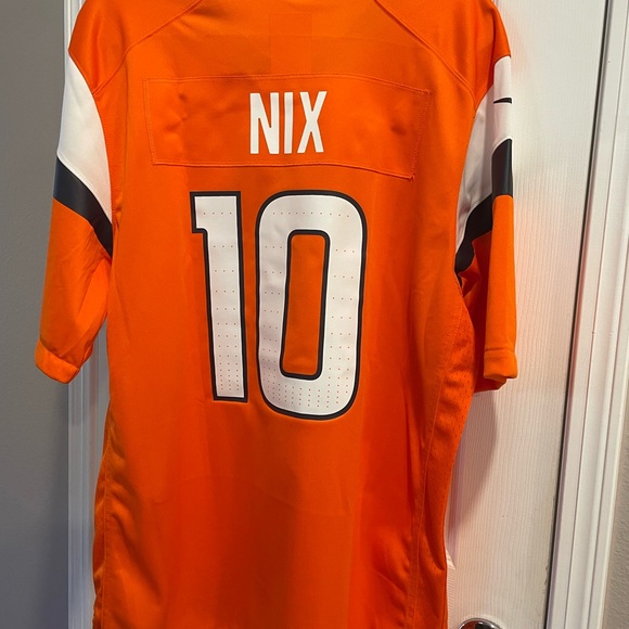 New Bo Nix Jersey Denver Broncos Adult Lg Orange - Picture 3 of 6